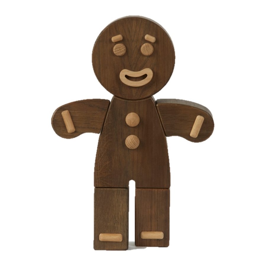 Boyhood Gingerbread Man H30 cm, Eiche rauchgebeizt