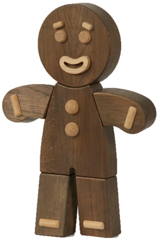 Boyhood Gingerbread Man H30 cm, Eiche rauchgebeizt