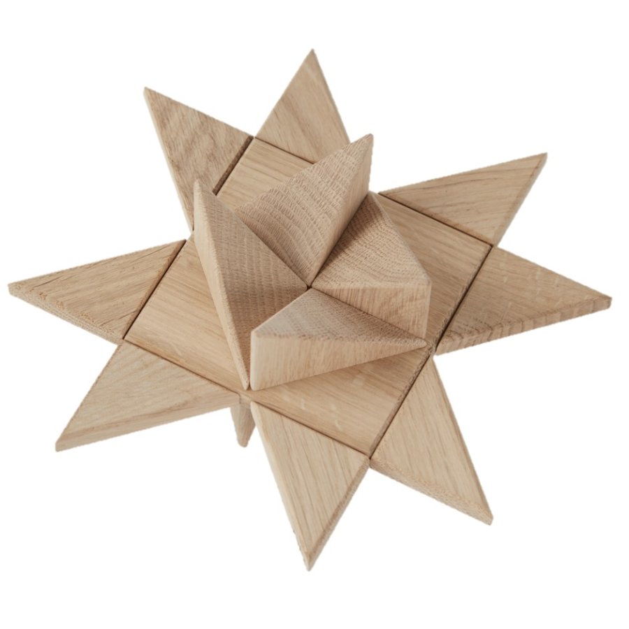 Boyhood Frbel Star fr den Tisch 18,6 cm, Eiche