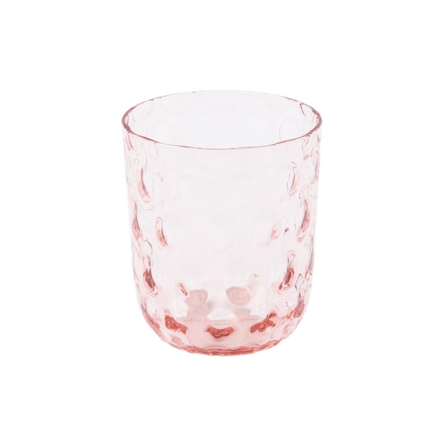 Kodanska Danish Summer Tumbler Trinkglas Big Drops 25 cl, Pink