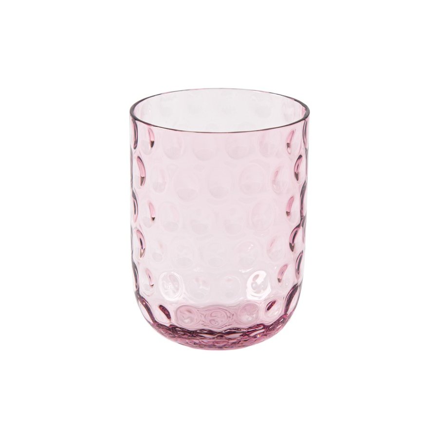 Kodanska Danish Summer Tumbler Trinkglas Small Drops 25 cl, Violett