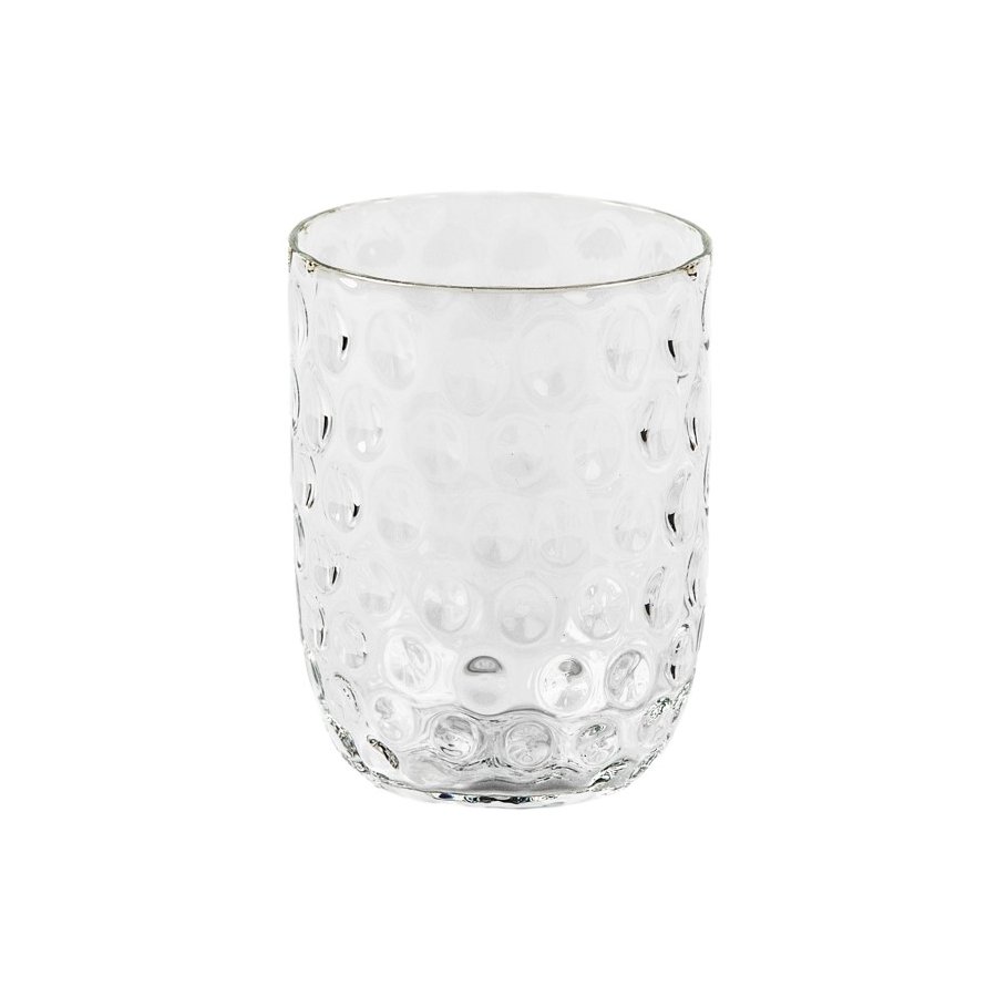 Kodanska Danish Summer Tumbler Trinkglas Small Drops 25 cl, Klar