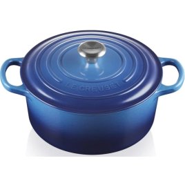 Le Creuset Signature Gryde 22 cm/3,3 L, Azure