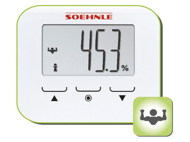 Soehnle Deluxe Kropsanalysevgt hvid