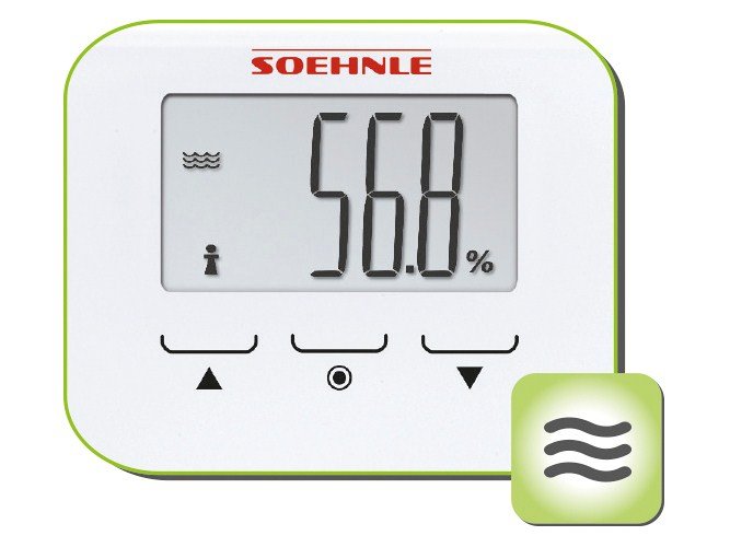 Soehnle Deluxe Kropsanalysevgt hvid