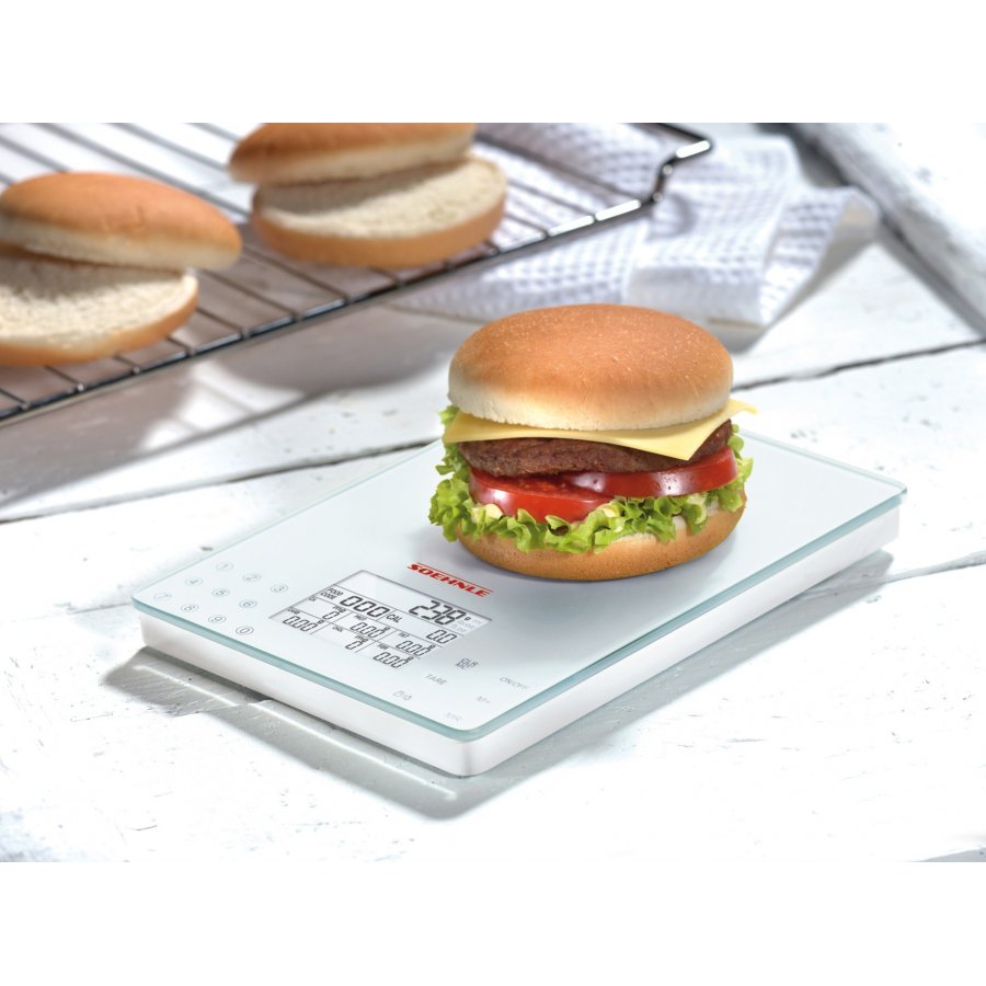 Soehnle Food Control Easy Kkkenvgt, Hvid