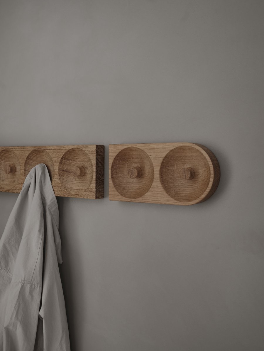 We Do Wood Soild Hook Knagerkke 18 cm, Eg