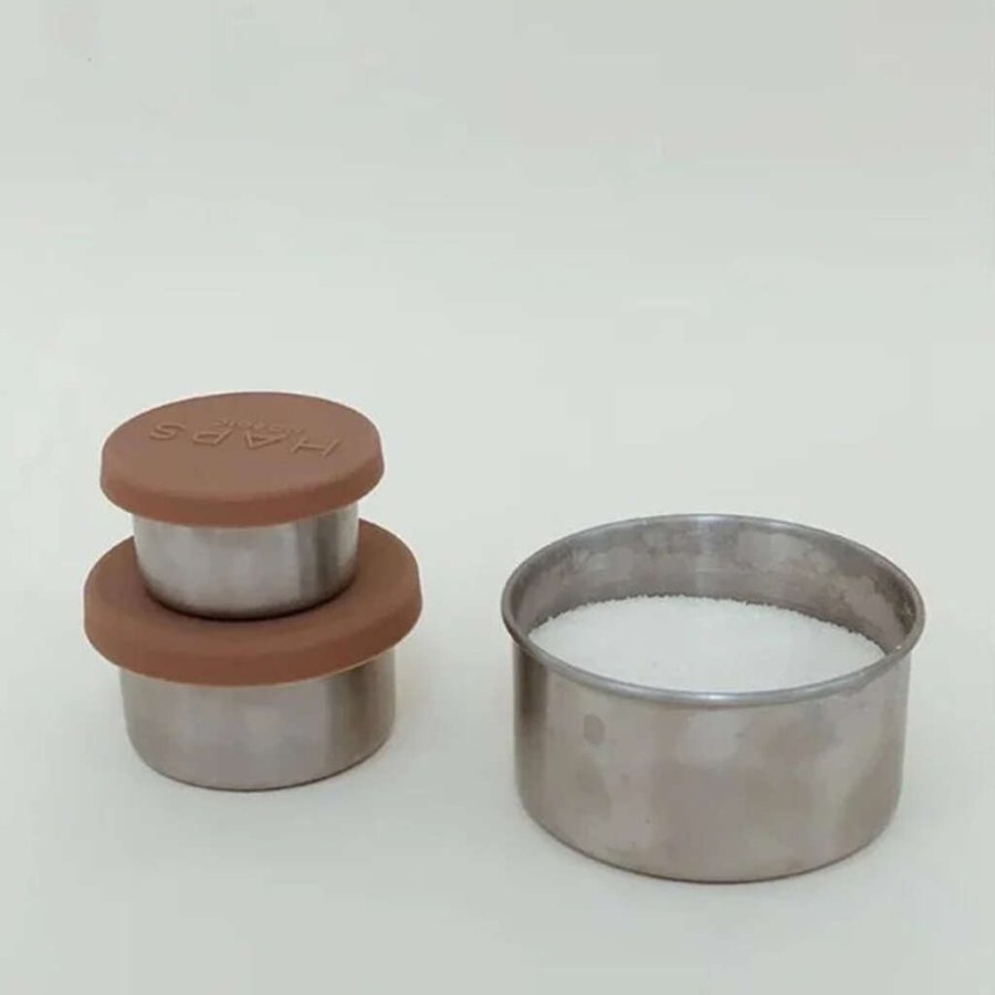 Haps Nordic Snackdose 3er Set, Terracotta