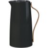 Stelton Emma Thermokanne Kaffee 1,2 L, Schwarz