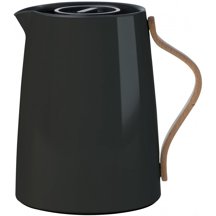 Stelton Emma Thermokanne Tee 1 L, Schwarz