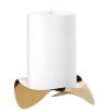 Stelton Papilio Uno Lysestage, Brass