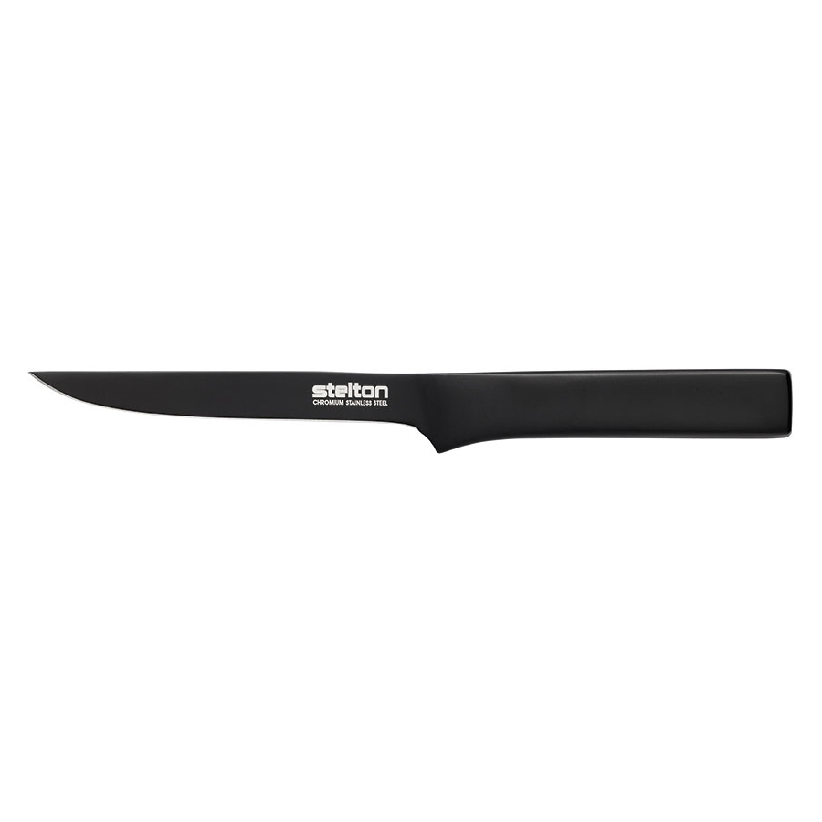 Stelton Pure Black Udbenerkniv, Sort