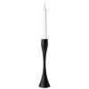 Stelton Reflection lysestage, 23 cm, stor - sort