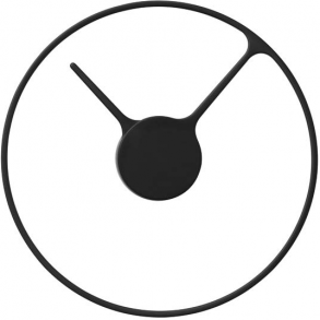 Stelton Time Wanduhr Gro 30 cm, Schwarz