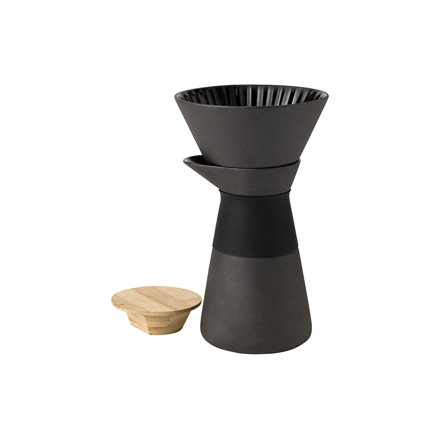 Stelton Theo Kaffeebereiter 0,6 L, Schwarz