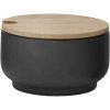 Stelton Theo Zuckerdose 9 cm, Schwarz