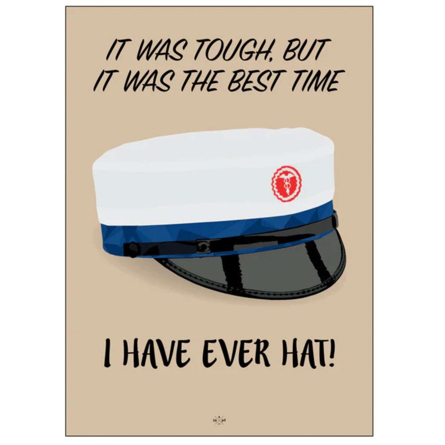 Citatplakat Student The Best Time I Have Ever Hat! HHX 50x70 cm