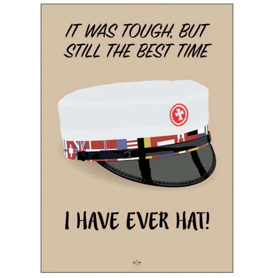 Citatplakat Student The Best Time I Have Ever Hat! SWC 50x70 cm