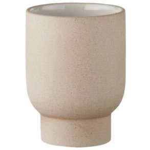 Studio About Clayware Cup 2 Stk. 28 cl, Sand/Grau
