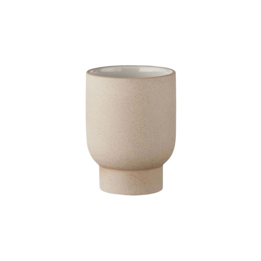 Studio About Clayware Cup 2 Stk. 28 cl, Sand/Grau