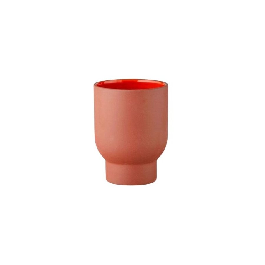 Studio About Clayware Cup 2 Stk. 28 cl, Terrakotta/Rot