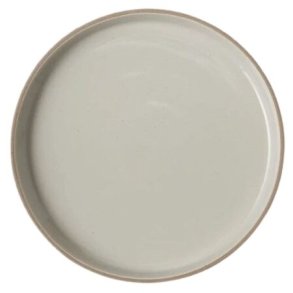 Studio About Clayware Servierschale 2 Stk. 27 cm, Sand/Light Grey