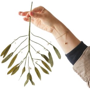 Studio About Paper Flower Mistel 30 cm, Grn