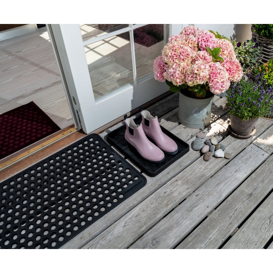 Tica Copenhagen Dot Skobakke 28x38 cm, Sort