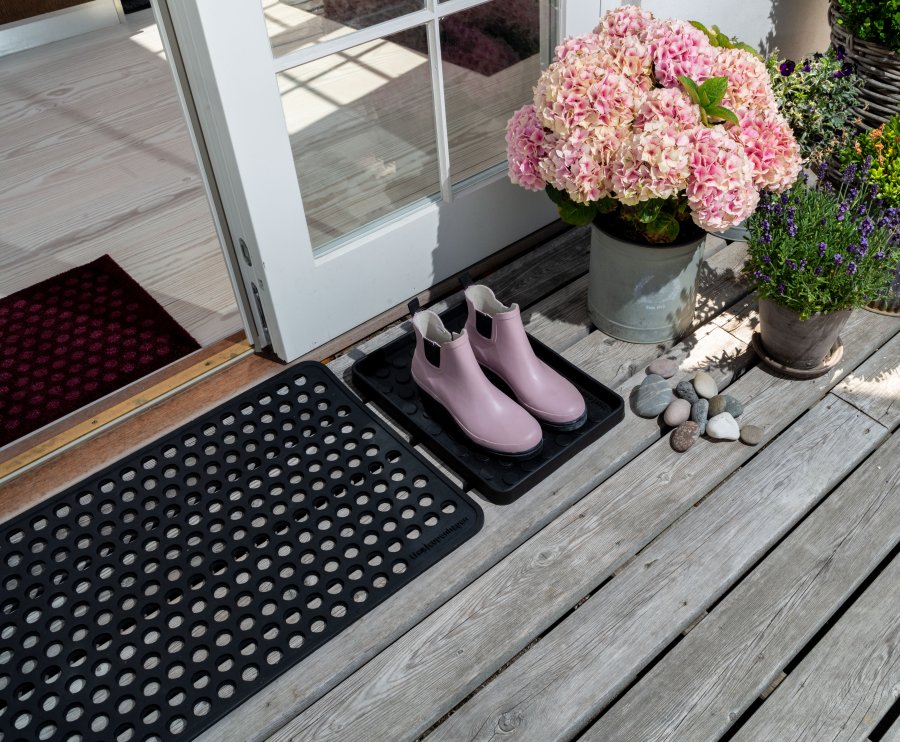 Tica Copenhagen Dot Skobakke 28x38 cm, Sort
