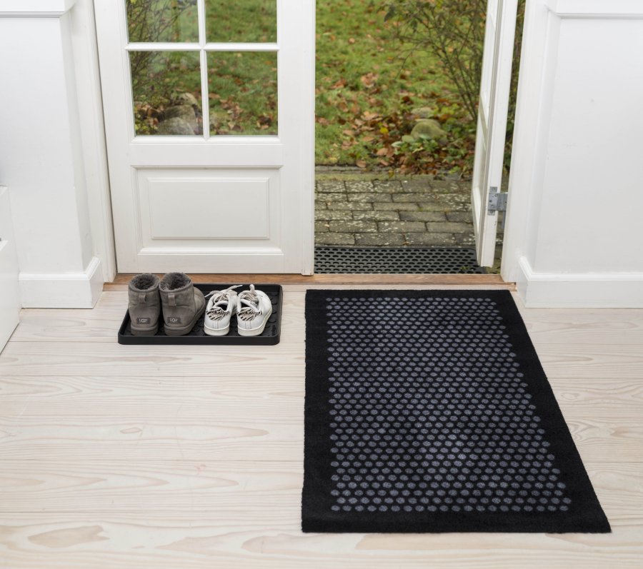 Tica Copenhagen Dot Skobakke 38x48 cm, Sort