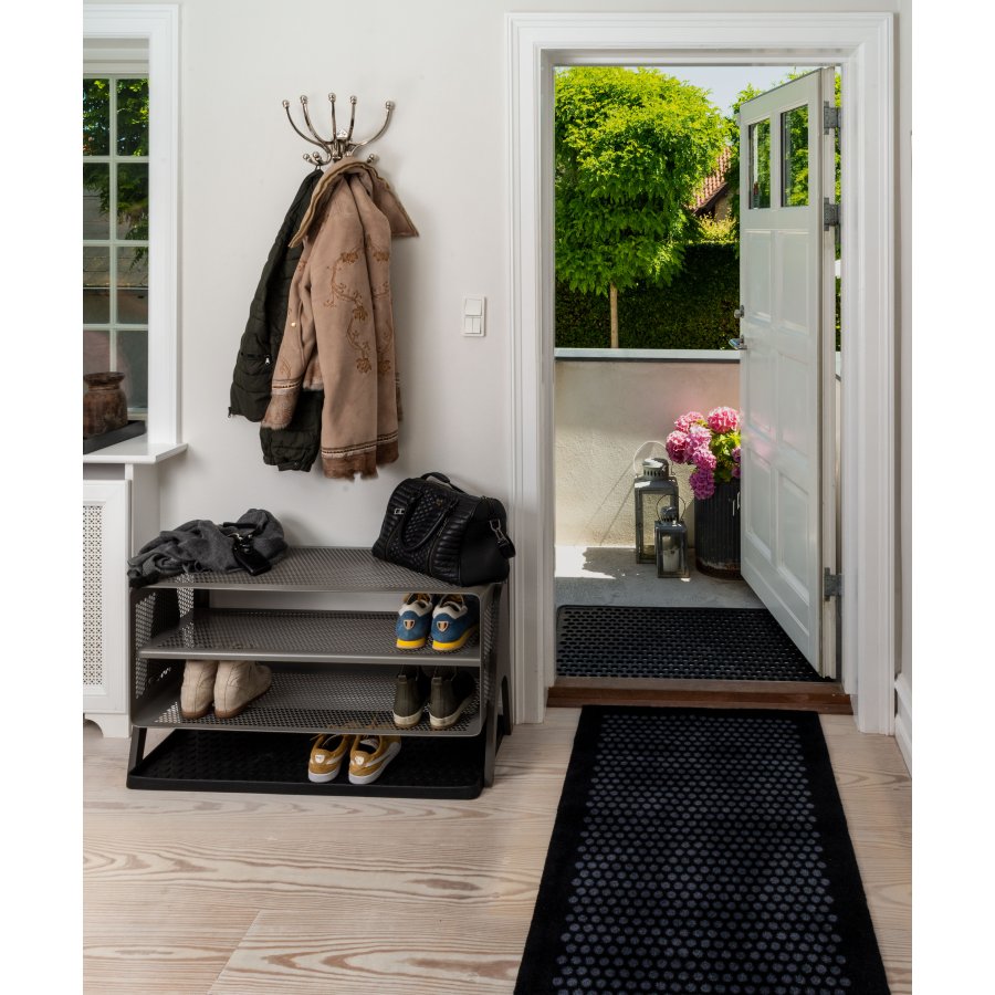 Tica Copenhagen Dot Skobakke 38x88 cm, Sort
