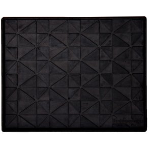 Tica Copenhagen Dreieck Schuhtablett 48x38 cm, Schwarz