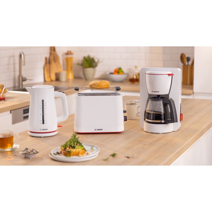 Bosch MyMoment Kaffeemaschine 1,4 l, Wei