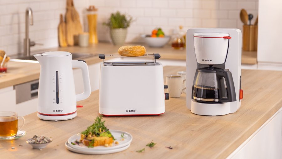 Bosch MyMoment Kaffeemaschine 1,4 l, Wei