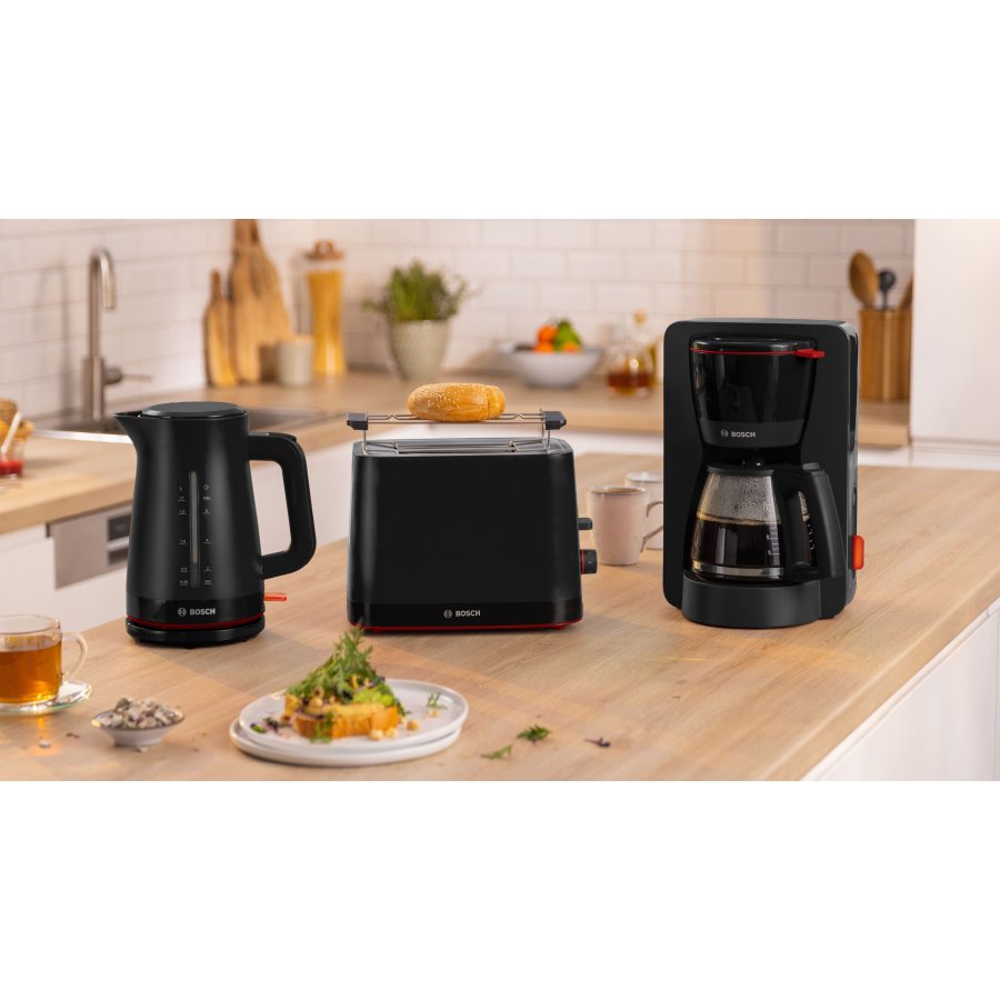 Bosch MyMoment Kaffeemaschine 1,4 l, Schwarz