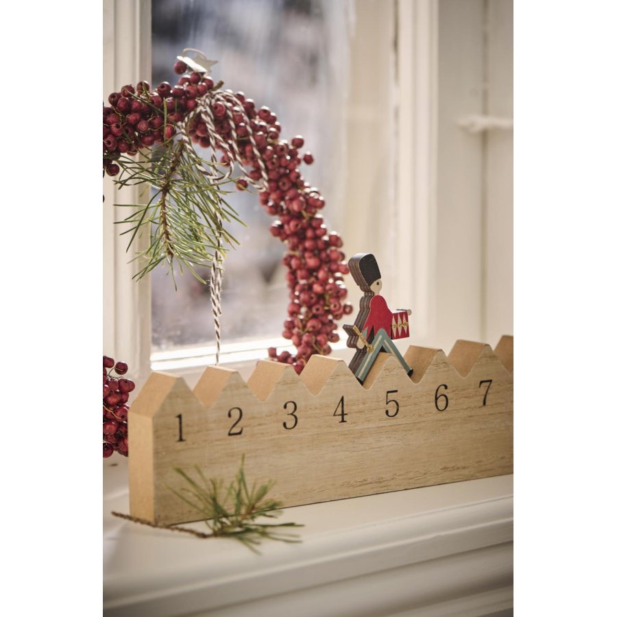 Ib Laursen Weihnachtskalender 75 cm, Gehende Wachen