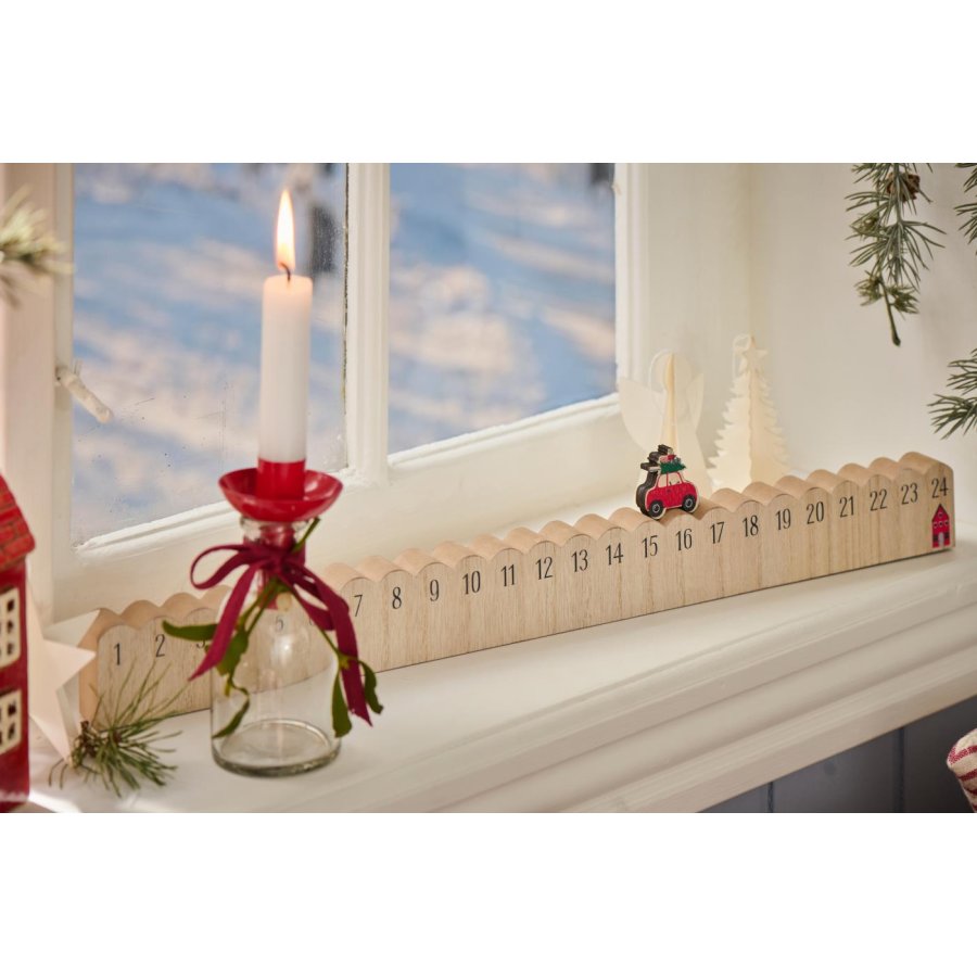 Ib Laursen Weihnachtskalender 50 cm, Auto fahren