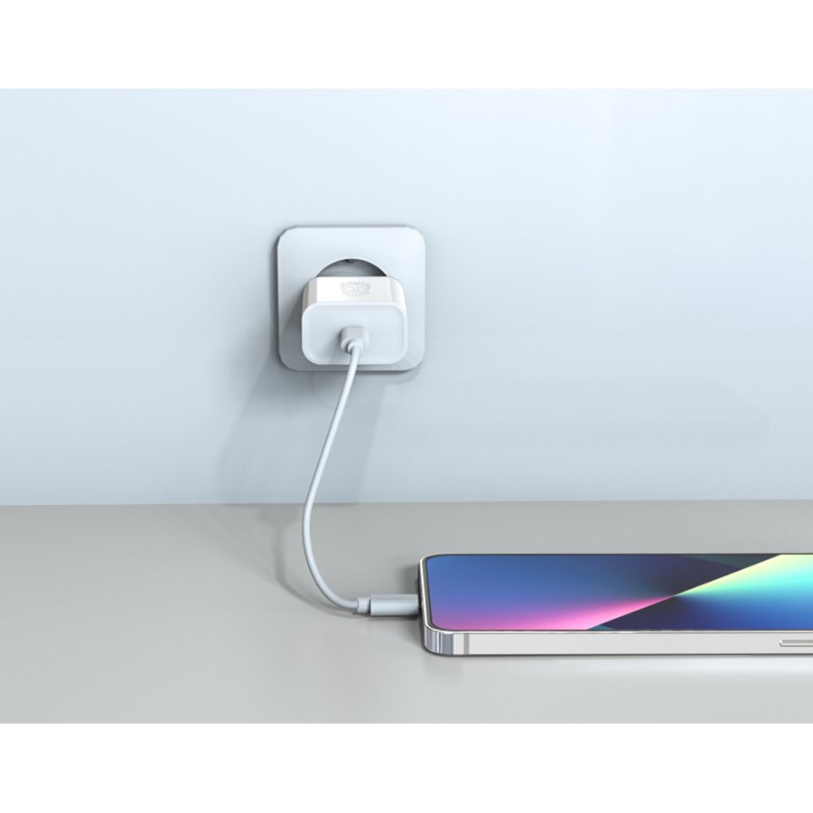 UPSTRÖM CIRKULÄR 20W USB-C Oplader 40x75x25 mm, Genanvendt plastik
