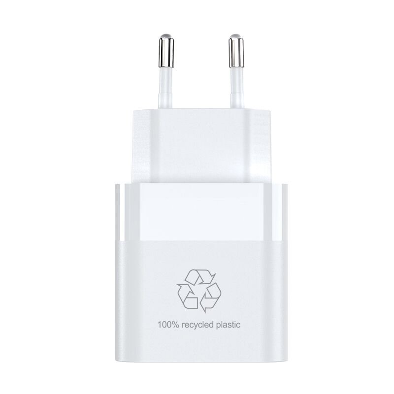 UPSTRM CIRKULR 30W Dual Port USB Ladegert, 40x75x25 mm, Recyceltes Plastik 