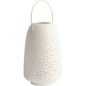 Uyuni Lighting Lanterne H24 cm, Hvid