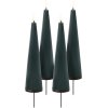 Uyuni Lighting Adventsgaveske LED 5,8xH21,5 cm, Pine Green