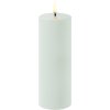 Uyuni Lighting Bloklys LED 5,8xH15 cm, Dusty Green