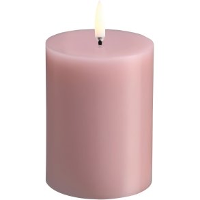 Uyuni Lighting Bloklys LED �7,8xH10 cm, Rose Powder