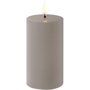 Uyuni Lighting Bloklys LED 5,8xH10 cm, Sandstone