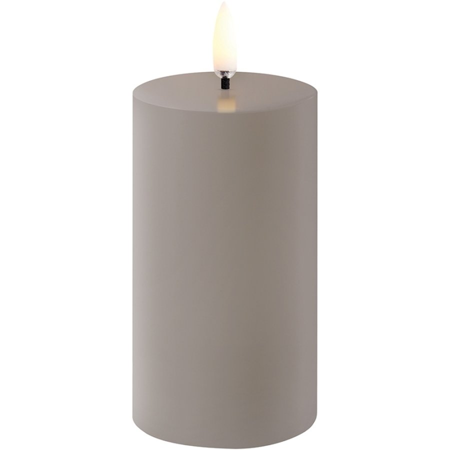 Uyuni Lighting Bloklys LED 5,8xH10 cm, Sandstone