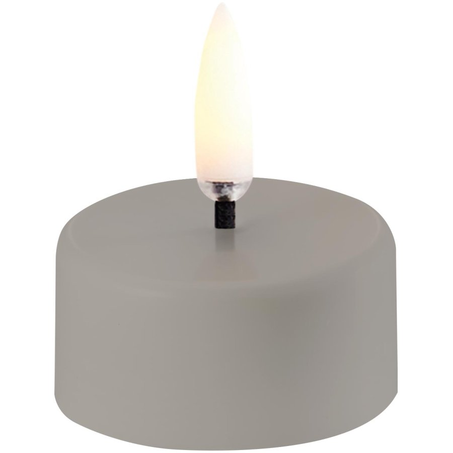 Uyuni Lighting Fyrfadslys 400 LED 3,9xH2 cm, Sandstone Plastik