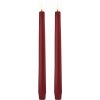 Uyuni Lighting Kronelys LED 2 stk. 2,3xH25 cm, Caramine Red
