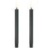 Uyuni Lighting Mini Kertelys LED 2 stk. 1,3xH13,8 cm, Pine Green