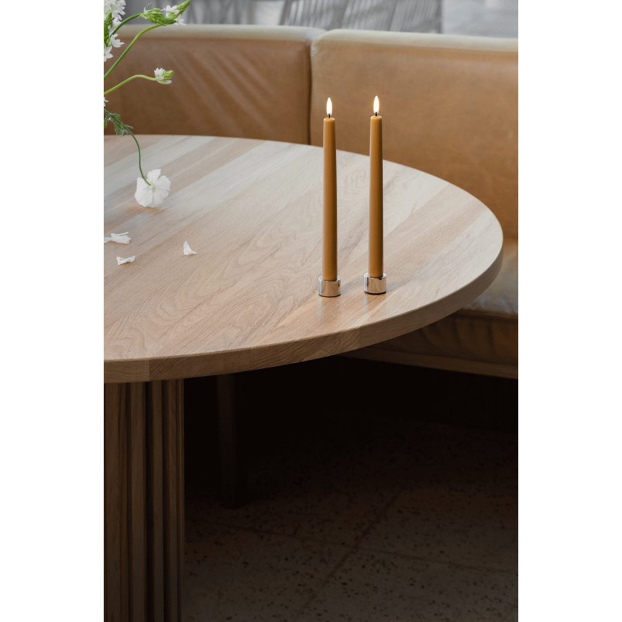 Uyuni Lighting Kronelys LED 2 stk. �2,3xH32 cm, Wild Honey