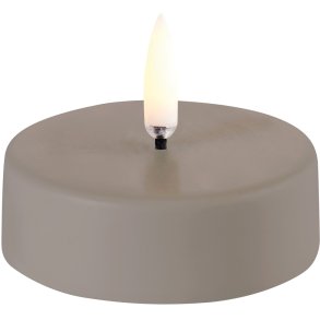 Uyuni Lighting Fyrfadslys Maxi LED 6,1xH2,2 cm, Sandstone